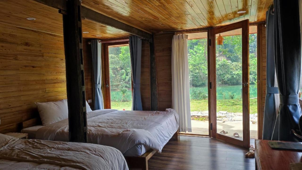 Lan'S Homestay Cao Bang Thac Ban Gioc Waterfalls Exterior foto